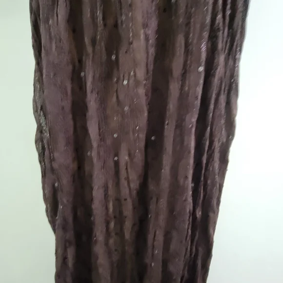 ROMEO & Juliette Couture Seersucker lined crackle maxi dress gown strapless - Picture 6 of 12